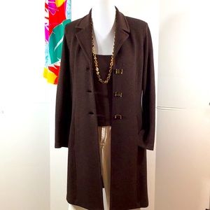 St. John 2pc tank top/sweater coat set 8